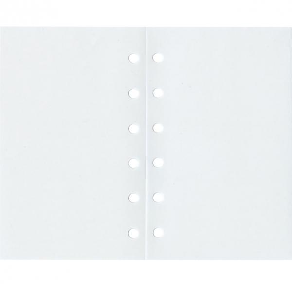 わたしのシールコーデ帳 ミニ6サイズステム手帳用 シール台紙 LETS