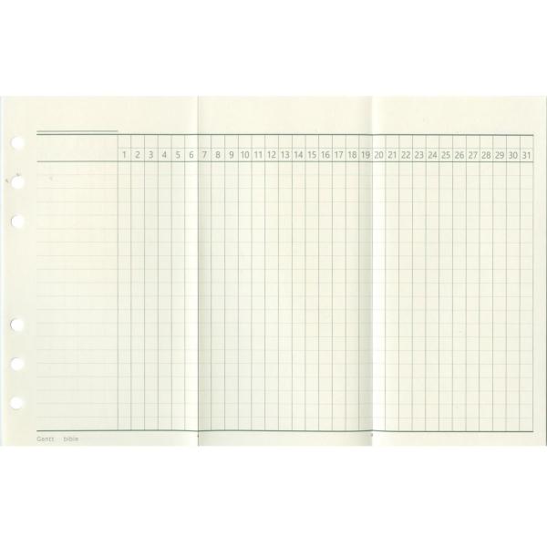 じゃばらんだ ガントチャート バイブル リフィル JB-0027 |  | 01
