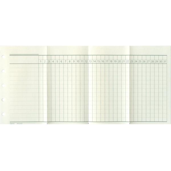 じゃばらんだ ガントチャート マイクロ5 リフィル JB-0029 |  | 01