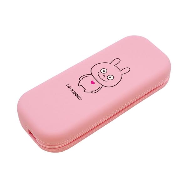 スタジオUG×. ファスナーポーチ ラブラビット にしむらゆうじ かわいい