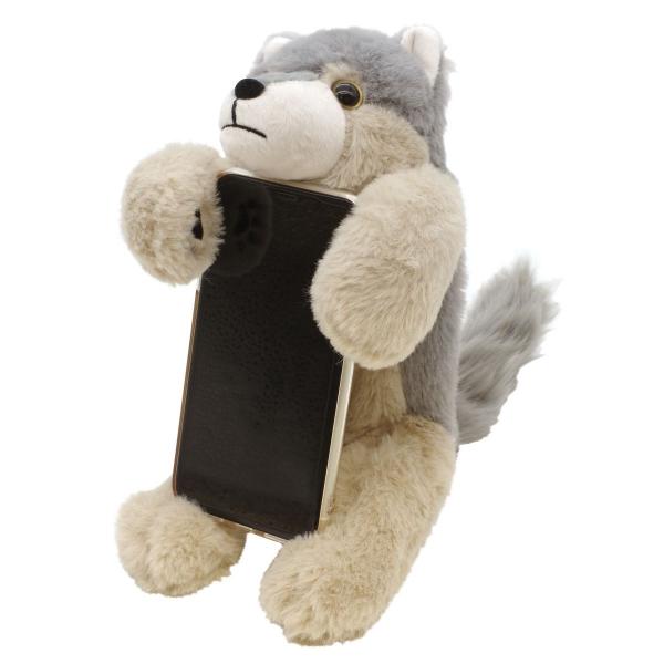 ぬいぐるみ ペンポーチ Pouzoo/ポーズー オオカミ かわいい アニマル