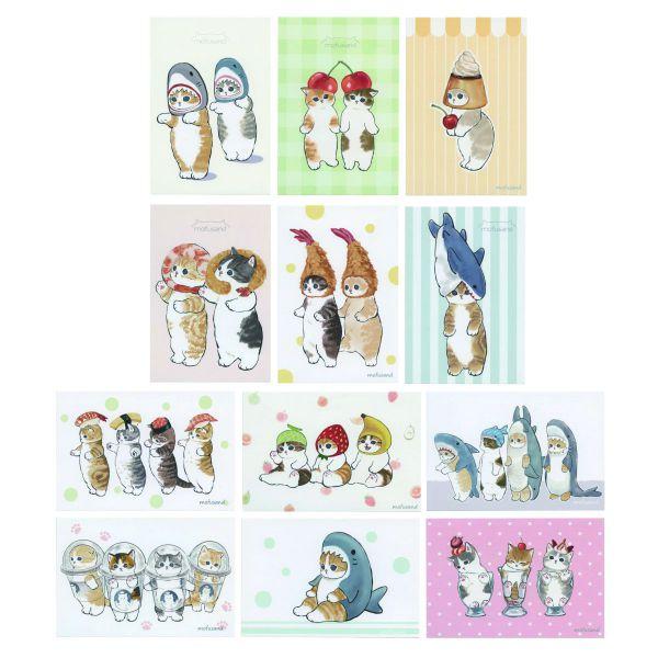 mofusando/モフサンド ポストカード F12-PX-145 ぢゅの