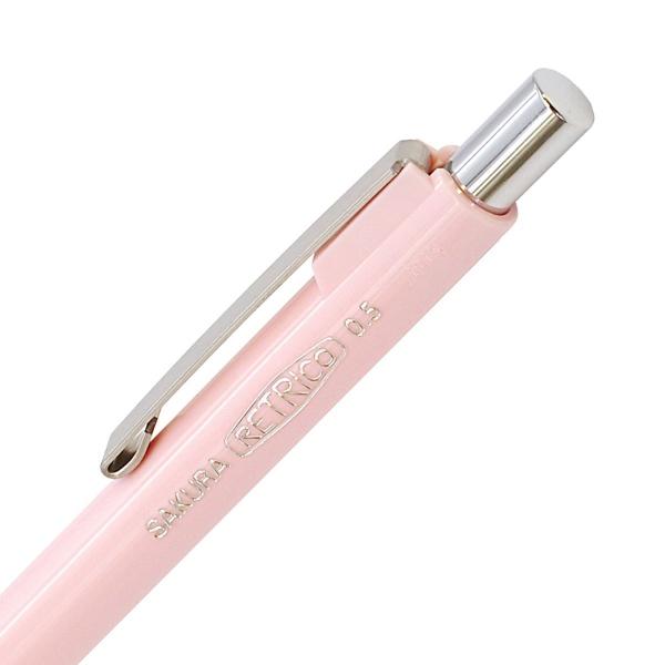 レトリコシャープ03 ミュート コーラルピンク シャープペンシル 0.3mm