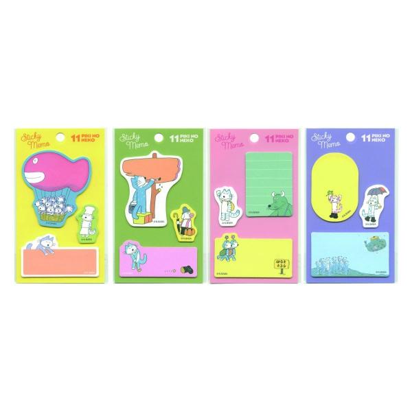 11ぴきのねこ ダイカット付箋 ぶた 絵本イラスト 馬場のぼる AM048-03