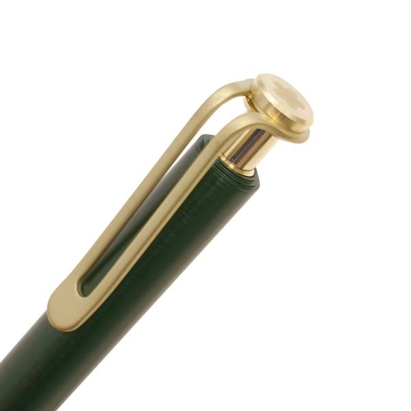 クラフトラボ 008 ノック式 水性ボールペン グルーヴグリーン LGB6505