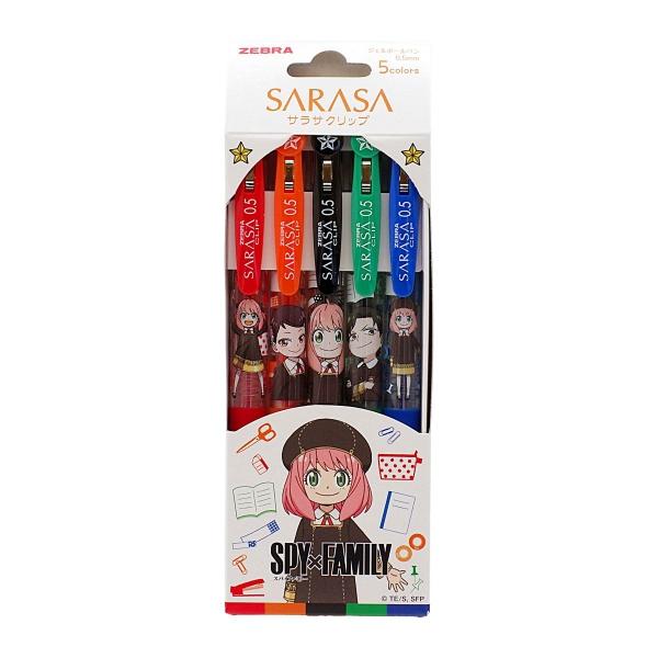 SPY×FAMILY/スパイファミリーサラサクリップ 0.5mm5色セット  JJ15-5C-SF | 