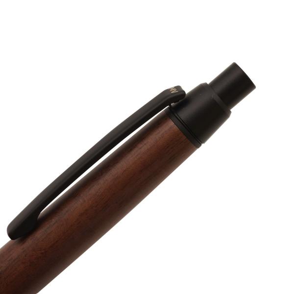 バディ 木軸 シャープペンシル 0.5mm ブラック/メープル MV-B01 : 文具