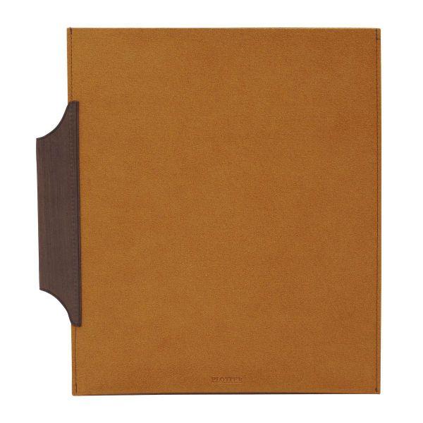 PLOTTER/プロッター A5サイズ レザーバインダーケース ブラック