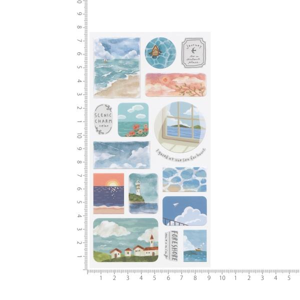 シール帳面 Amazon.co.jp: Rich Peach はがせる シール専用台紙 10枚 シール帳 用