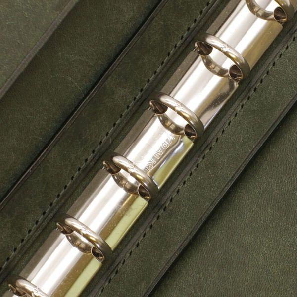 LOAPADコードバン ミニ6 KAKUSHI 13mm システム手帳 グリーンオリーブ 日本製 101-8の画像
