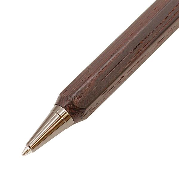 加藤金具 木軸 紫鉄刀木 本花梨 シャープペン2本セット 花梨瘤杢 / SINPEN / 2つの内部機構を持つ新感覚の木軸ペン【約23g