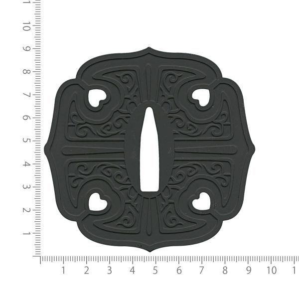 鍔 茶托/コースター ステンレス製 加州清光 刀剣好き TCT001 : 文具