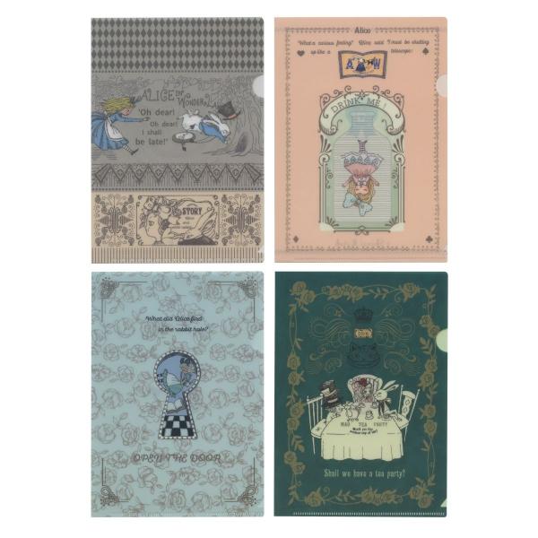 不思議なアリス クリアファイルA5 アリス DRINK ME シンジカトウ