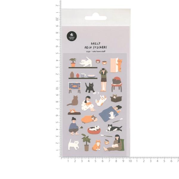 スワテリエ ステッカー small happiness 韓国 シール 1154 : 文具