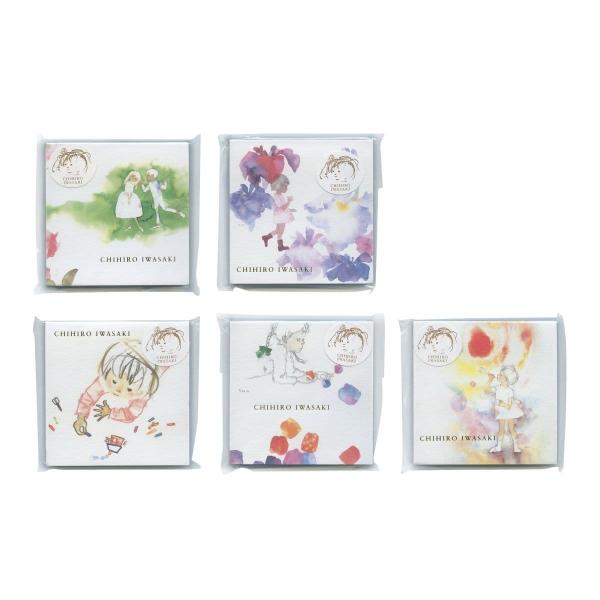 いわさきちひろ メモ付箋パッド 絵をかく女の子 ふせん アーティスト