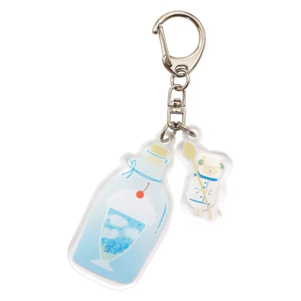 アクリル2連キーホルダー SORA CAFE(空カフェ) 昼 QE65 : 文具・文房具