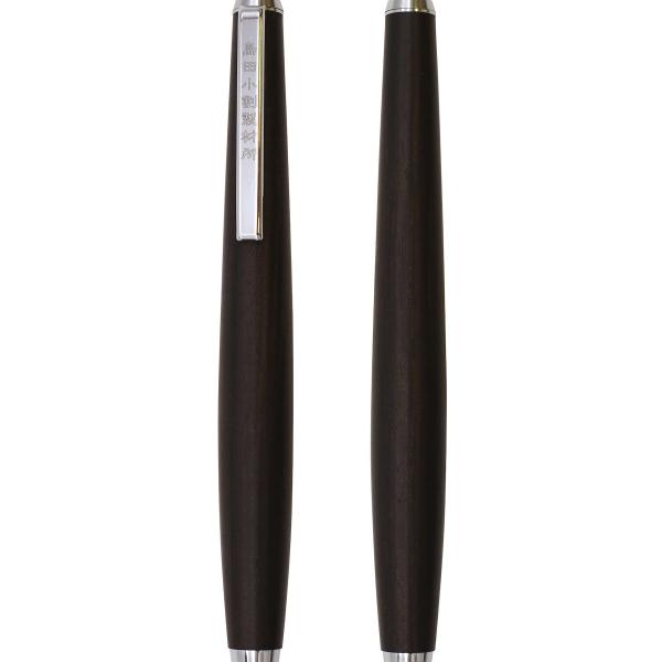 002SV 木軸 シャープペンシル 0.5mm 黒檀/こくたん 1721046 : 文具