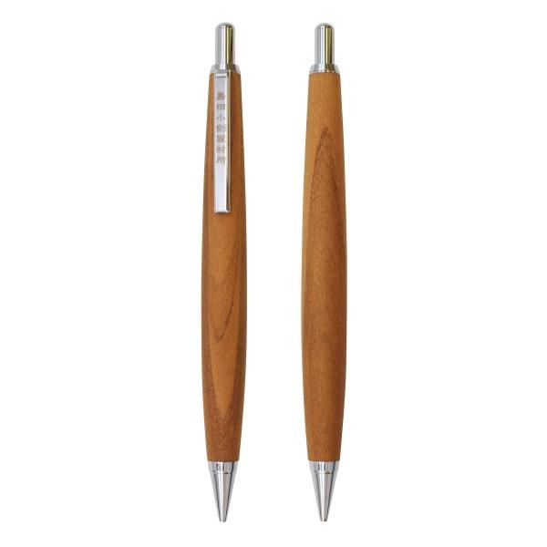 002SV 木軸 シャープペンシル 0.5mm 桜/さくら 1721048 : 文具・文房具