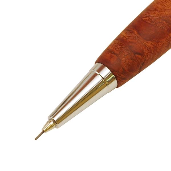 Shape 木軸シャープペンシル ノック式 0.5mm 花梨 ギフト SS1511