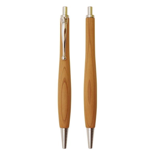 Shape 木軸ボールペン ノック式 0.5mm 屋久杉 ギフト SB1513 : 文具