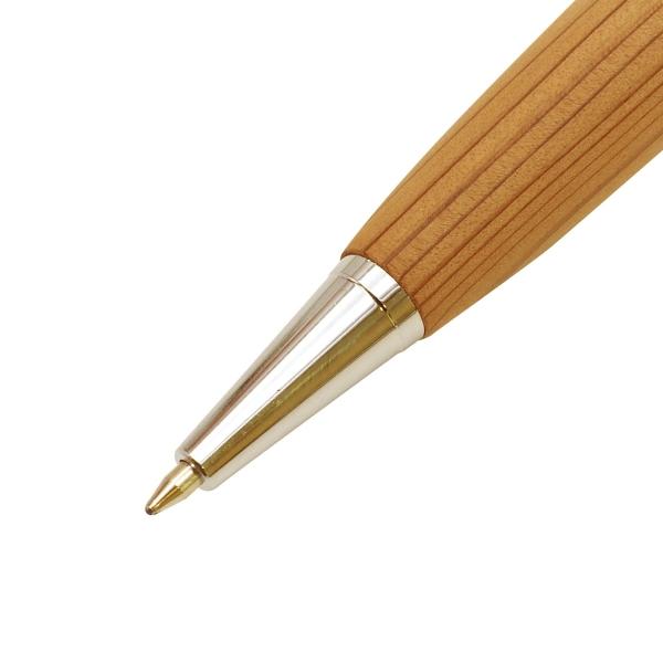 Shape 木軸ボールペン ノック式 0.5mm 屋久杉 ギフト SB1513 : 文具