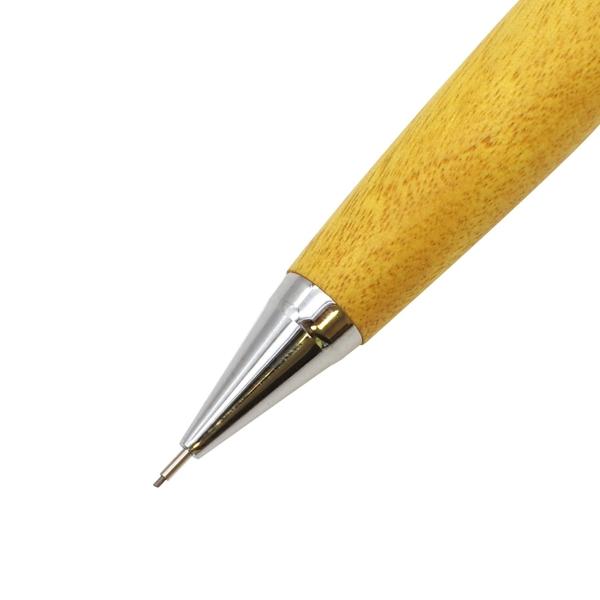 Sale【特別品】お題目(掛軸) 限定 002SV 木軸 シャープペンシル 0.5mm 櫨/はぜ 1721064