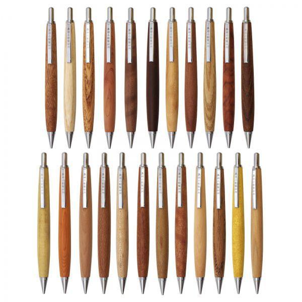 限定 002SV 木軸 シャープペンシル 0.5mm 一位/いちい 1721072 : 文具