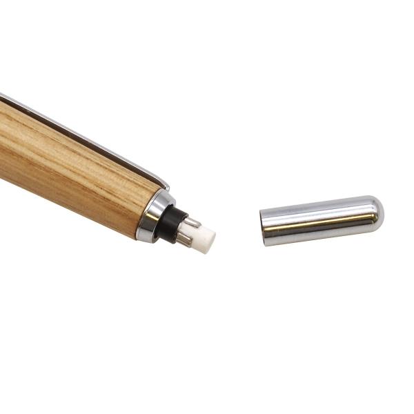 限定 002SV 木軸 シャープペンシル 0.5mm 栗/くり 1721090 : 文具