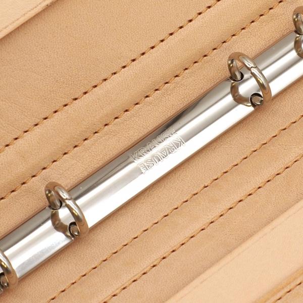 N/PEARCE エヌピアス ナローサイズ 11mm ナチュラル 本革製 システム手帳 12281985の画像