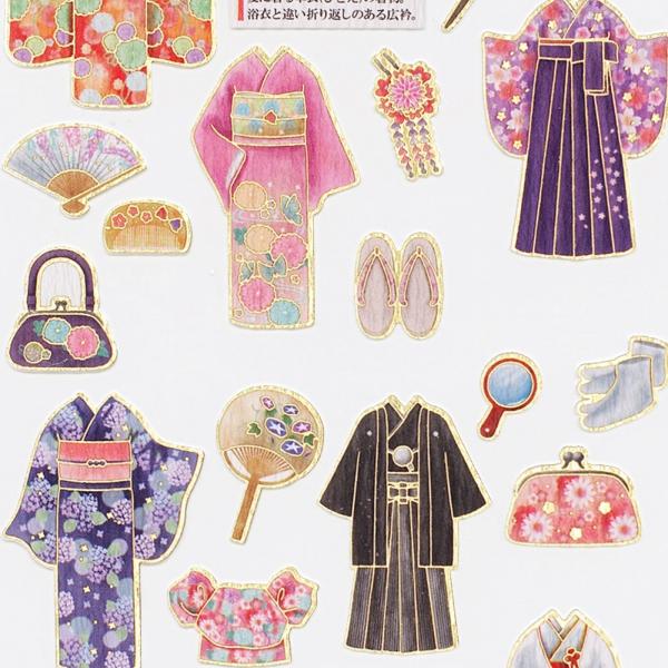 ビジュアルコレクション 大人の図鑑 シール 和装 人気 コレクション
