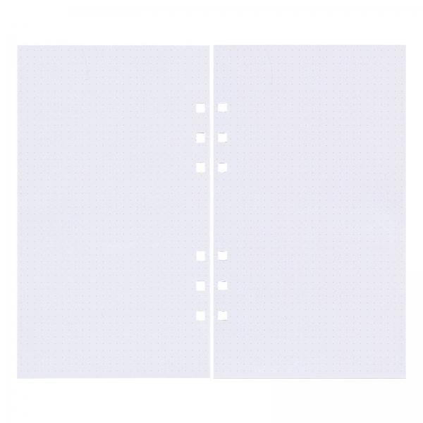 大人のシール収納 6穴バインダー chinaclay クリアバインダー