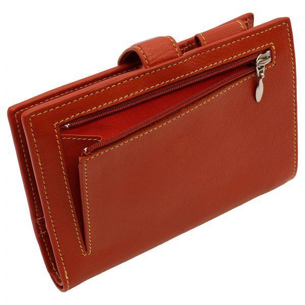 ミニ6穴サイズ ディープ ベルト リング径13mm オレンジ システム手帳