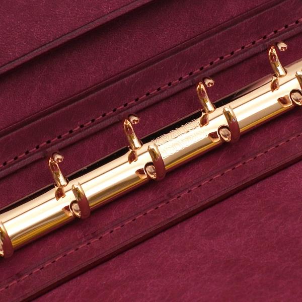 LOAPADコードバン ミニ5 ベルト 13mm システム手帳 LO8×リラ 日本製 130-5の画像