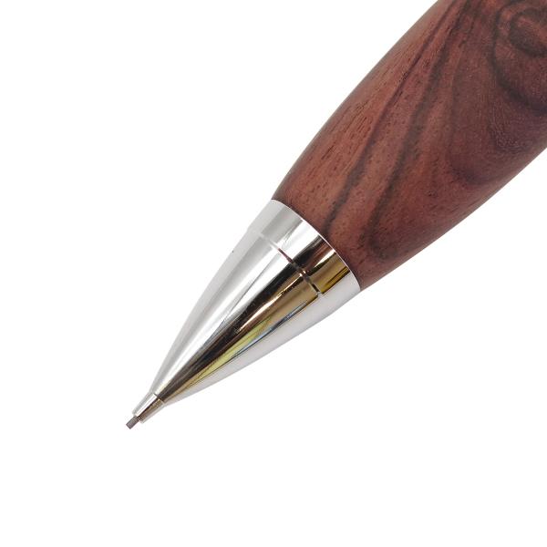 木軸 シャープペンシル 0.5mm キングウッド KIKI-M094 : 文具・文房具