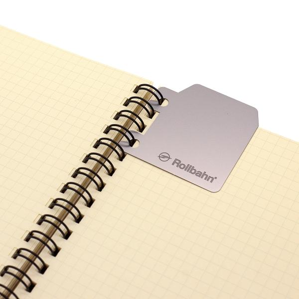 Rollbahn/ロルバーン ブックマークメタル シルバー しおり 501175 704