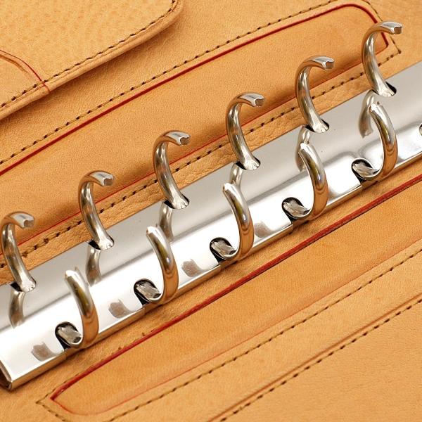 システム手帳 ミネルバボックス カルマ ミニ6 20mm ナチュラル  761-40の画像