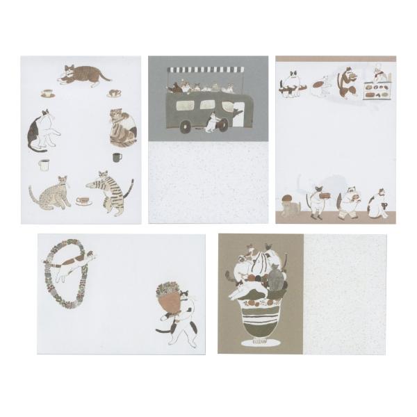 トビマツショウイチロウ OTEGARU/お手軽 メモ 50枚入 猫三昧 37-529