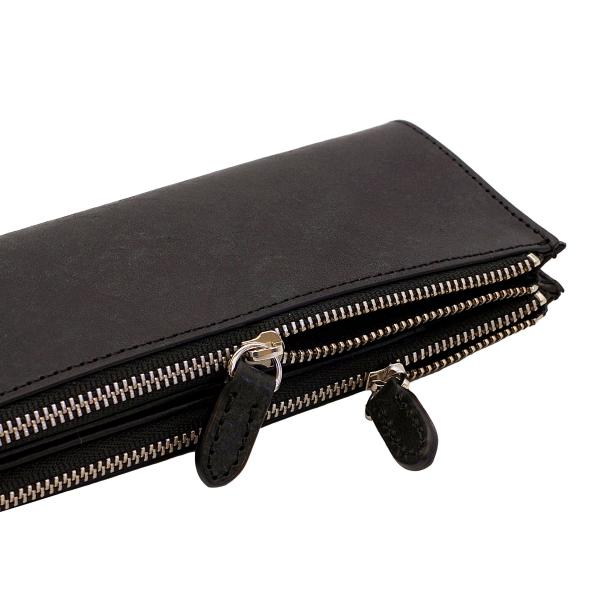 ベンディペンケース MAYA/マヤ ブラック 本革 筆箱 LDKM-BNPN-01