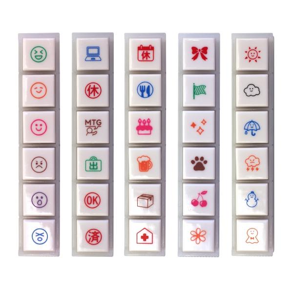 押しやすいボタン型スタンプ Pochitto6/ポチッとシックス 気持ち 浸透