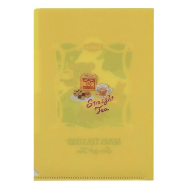 Lipton/リプトン 3ポケット A5クリアファイル ストレートティー QE122