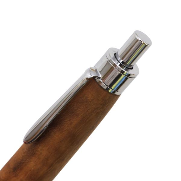 木軸 シャープペンシル 0.5mm チーク杢 KIKI-M111 : 文具・文房具のKDM