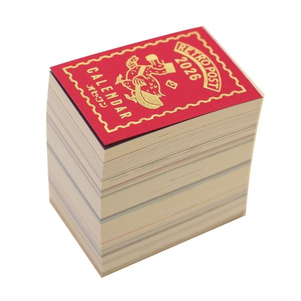 2026年 オビワン ミニミニ日めくり カレンダー 4440 : 文具・文房具の