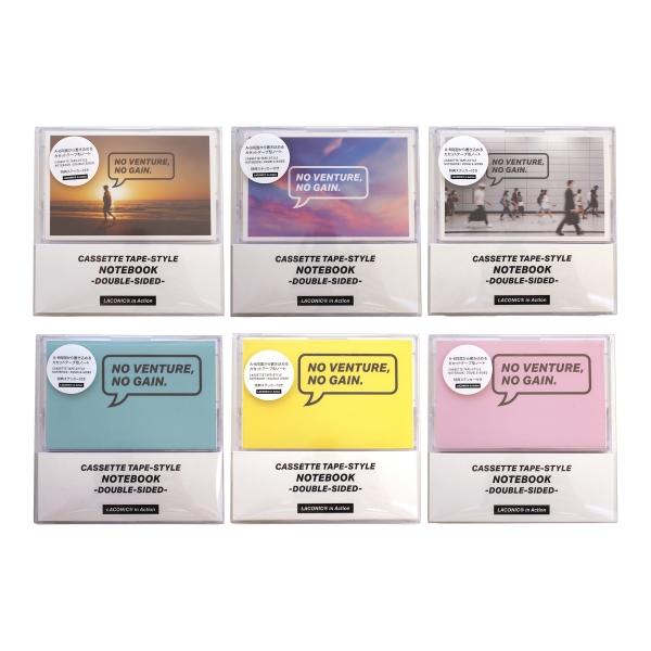 in Action カセットテープ型ノート ピンク IA-03PK : 文具・文房具の