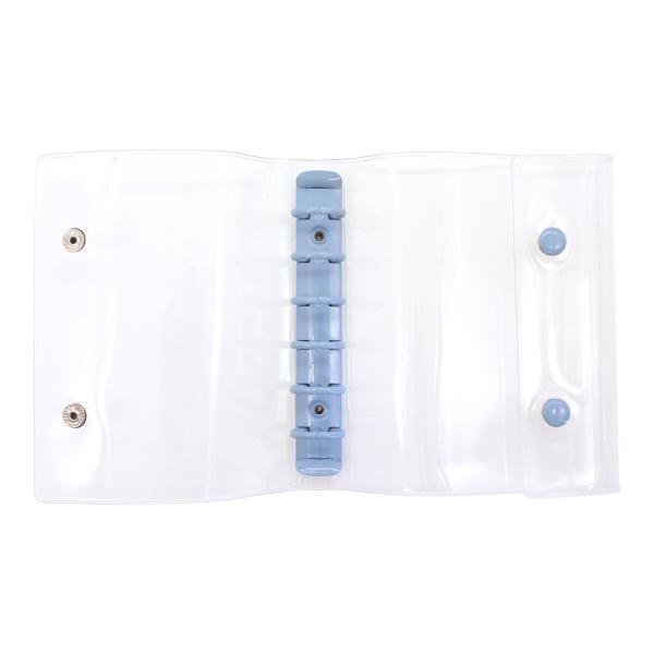 Mine ミニ6サイズ システム手帳 バインダーセット リング径20mm ヘイズ