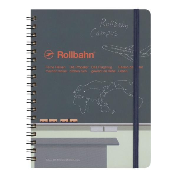 Campus×Rollbahn ロルバーン ポケット付メモL 5mm方眼 C 黒板 501356