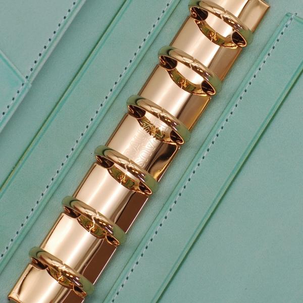 レッテラ・テンペスティ ミニ6 20mm ゴールドリング ターコイズ  138-7の画像