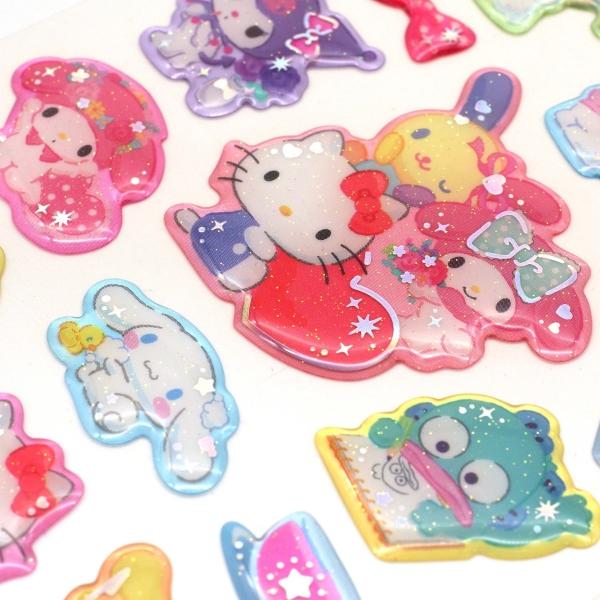 ドロップジェリーシール サンリオキャラクターズ 134926 : 文具