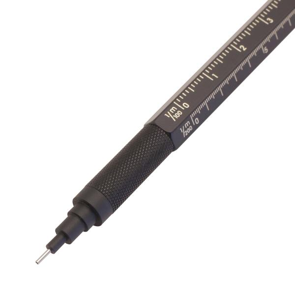 ドラフテック/Draf-tech シャープペンシル 0.5mm ブラック MP-DTSP-BK