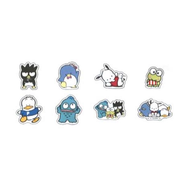 オーロラホログラム クリアフレークシール はぴだんぶい 40ピース入り