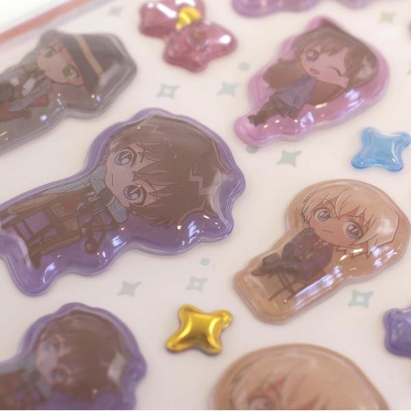 名探偵コナン うるちゅる ポップシール 英国風 138668 : 文具・文房具